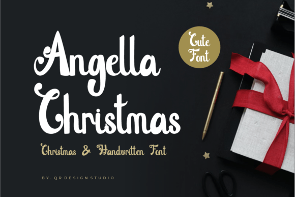 Angella Christmas: The Handwritten Typeface for Authentic Branding