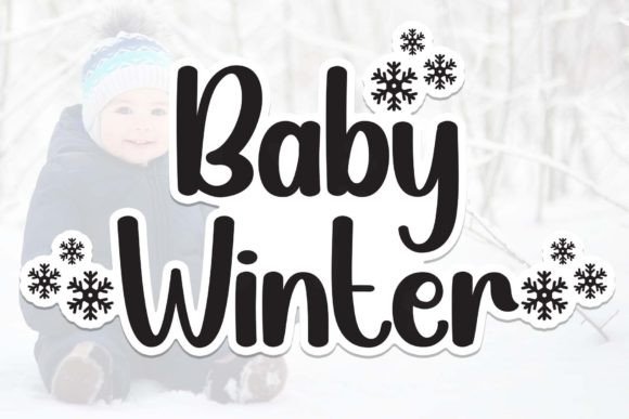 Baby Winter: The Handwritten Typeface for Editorial Design