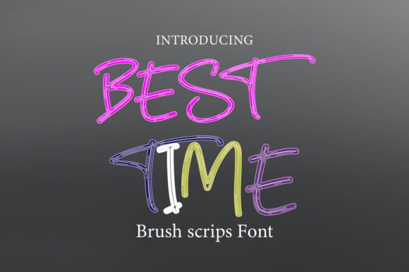 Best Time: The Handwritten Typeface That Elevates Digital Branding
