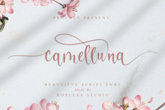 Camelluna: A Fresh Script Font That Breathes Life Into Editorial Moments