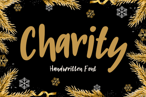 Charity: A Handwritten Typeface for Authentic Editorial Design