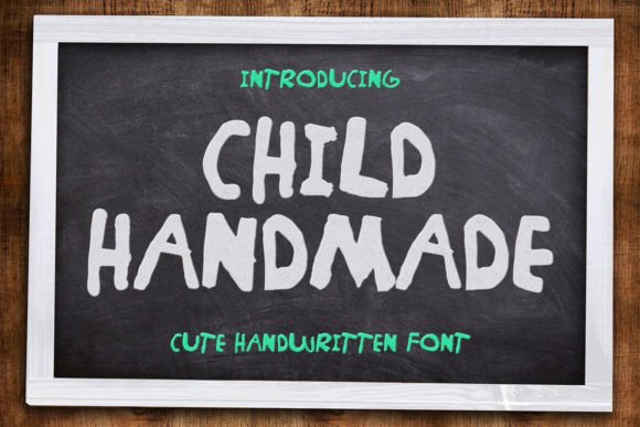 Child Handmade: A Sweet Typeface for Modern Web Design