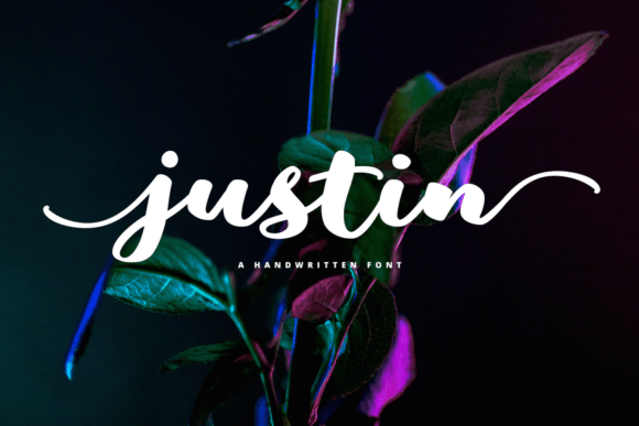 Choosing Justin: A Script Typeface for Editorial Design