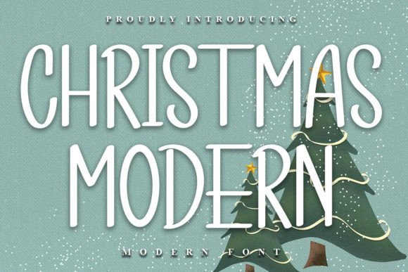 Christmas Modern: A Handwritten Typeface for Timeless Brand Identity