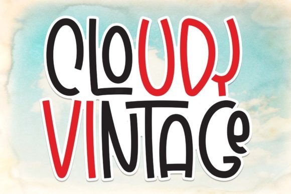 Cloudy Vintage: The Handwritten Typeface for Modern Editorial Design