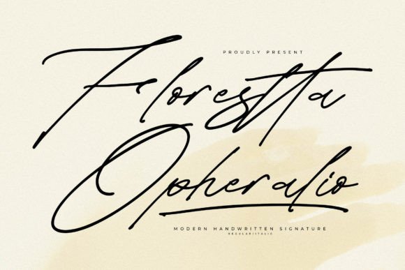 Florestta Opheralio: The Modern Handwritten Font for Scroll-Stopping Campaigns