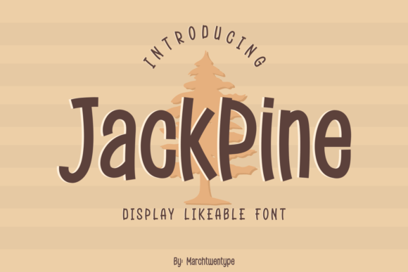 Jack Pine: The Playful Display Typeface for Modern Web Design