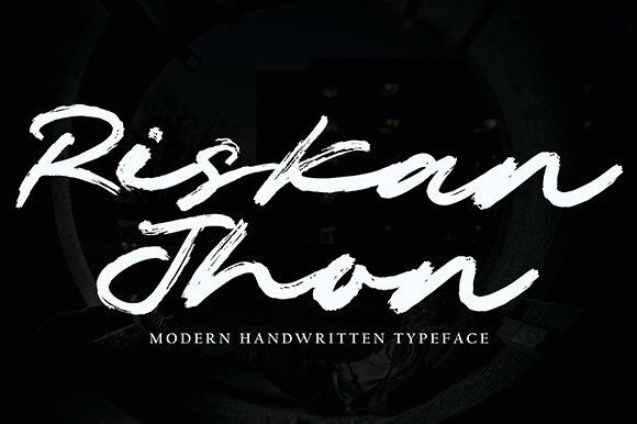 Riskan Jhon: The Elegant Script Font for Professional Branding