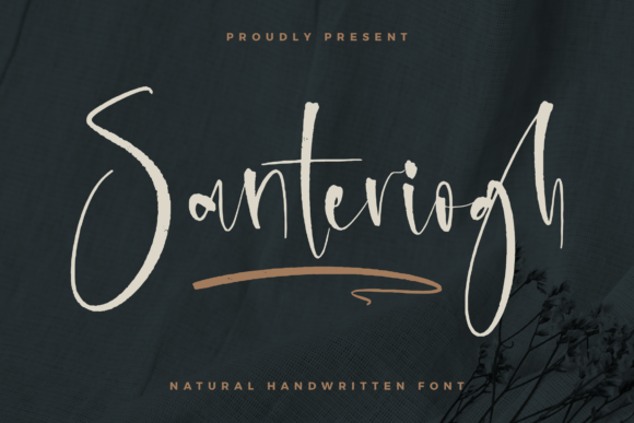 Santeriogh: A Romantic Script Typeface for Modern Branding