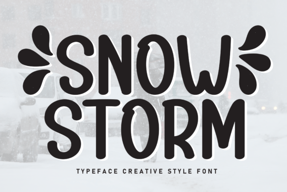 Snowstorm: The Handwritten Typeface That Elevates Your Craft Shop