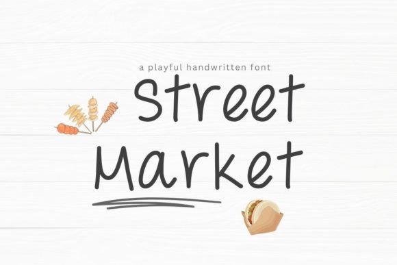 Street Market: The Handwritten Typeface for Scroll-Stopping Campaigns