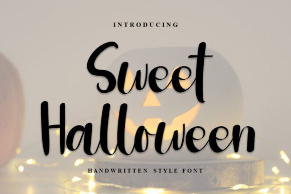 Sweet Halloween: The Handwritten Typeface That Elevates Your Brand