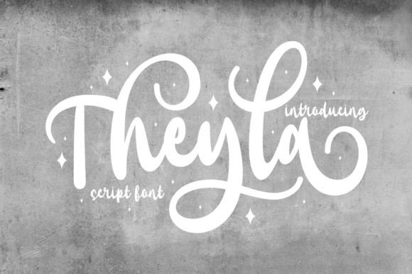 Thela: A Sweet, Dreamy Script Font for Thoughtful Typography