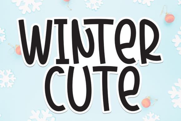 Winter Cute: The Handwritten Typeface for Playful Web Design